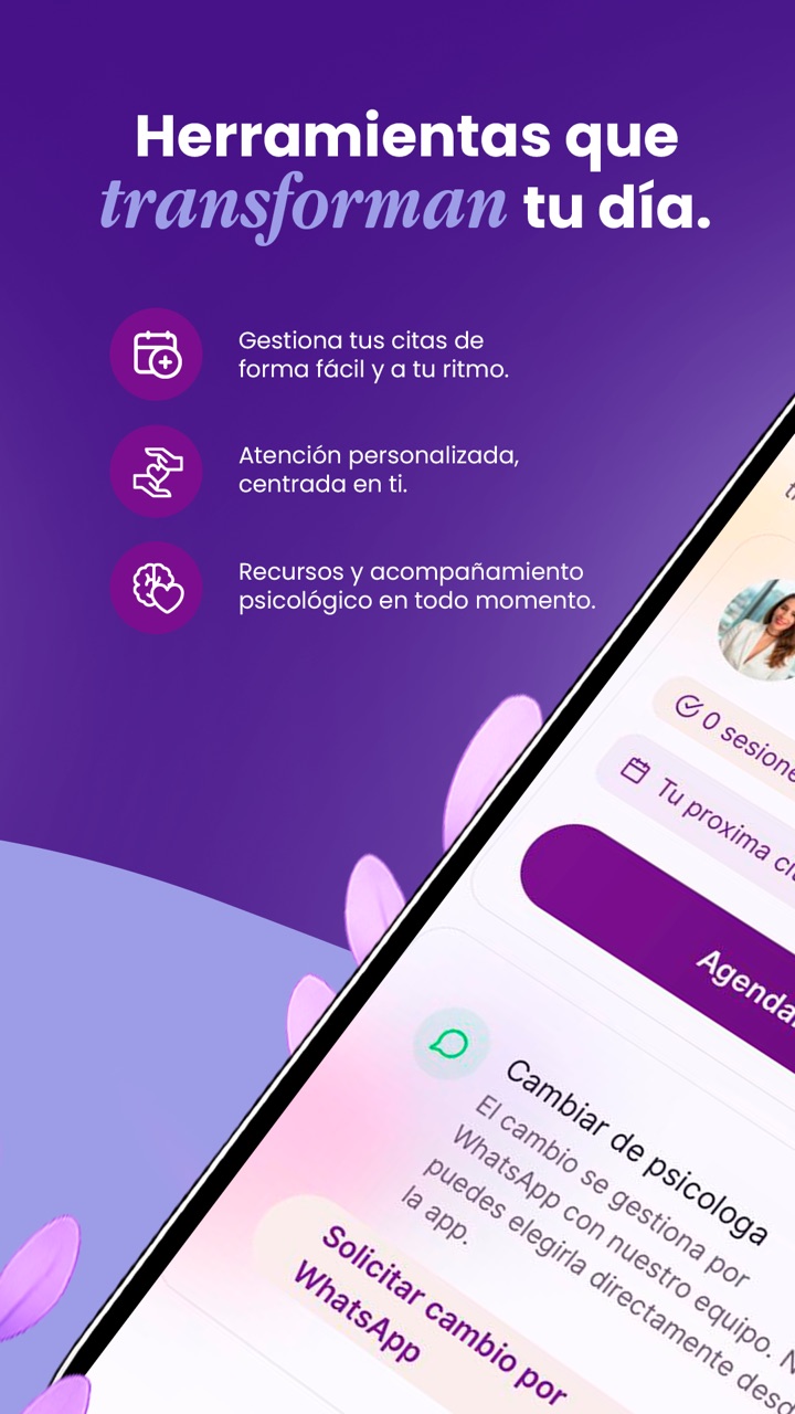 Mente Sana app — herramientas que transforman tu día